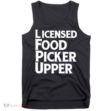 Licensed Food Picker Upper Tank Top