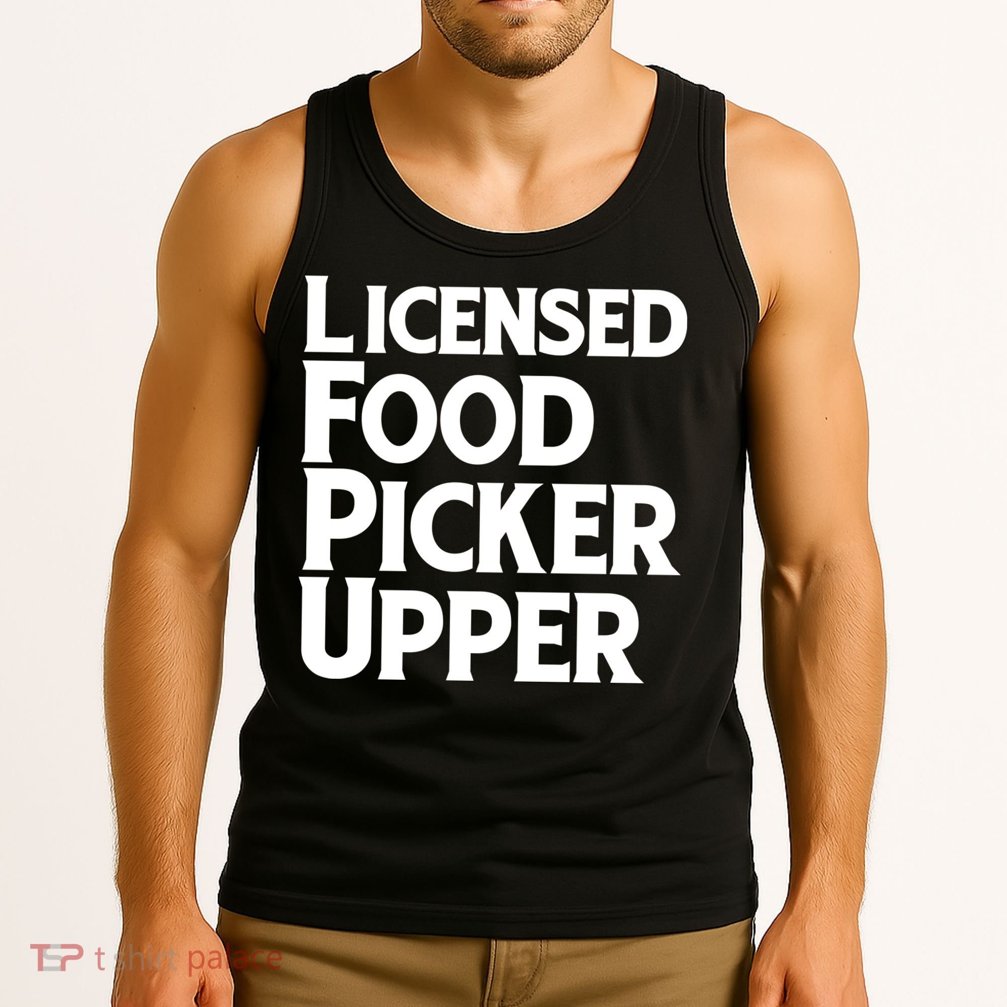 Licensed Food Picker Upper Tank Top
