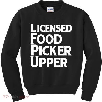 Licensed Food Picker Upper Kids Sweatshirt