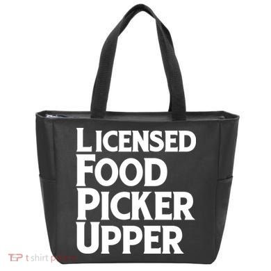Licensed Food Picker Upper Tote Bag