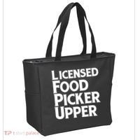 Licensed Food Picker Upper Tote Bag thumb 2