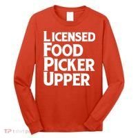 Licensed Food Picker Upper Long Sleeve Shirt thumb 0