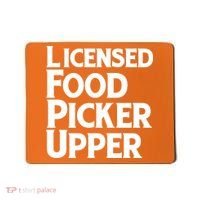 Licensed Food Picker Upper Mousepad thumb 0