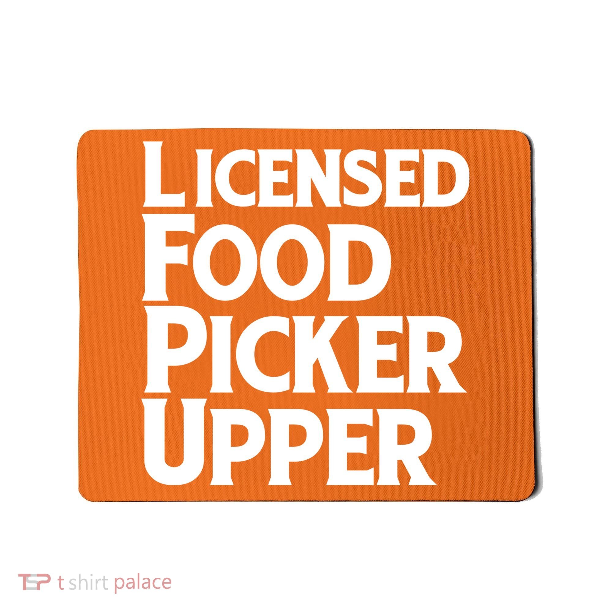Licensed Food Picker Upper Mousepad