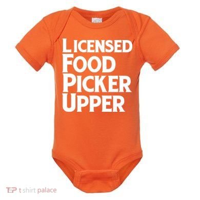 Licensed Food Picker Upper Baby Bodysuit