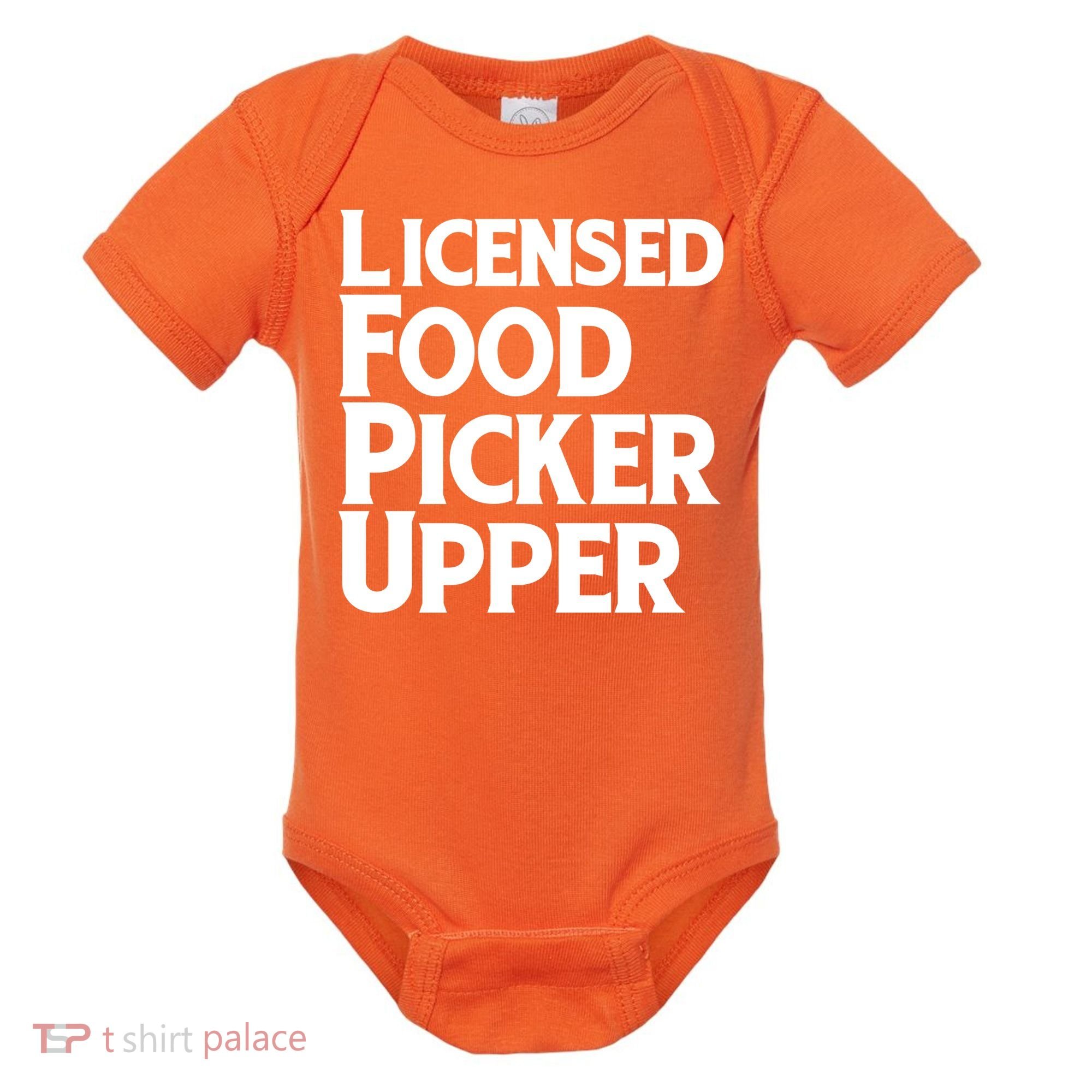 Licensed Food Picker Upper Baby Bodysuit