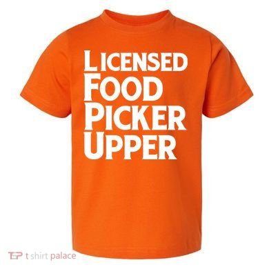 Licensed Food Picker Upper Toddler T-Shirt