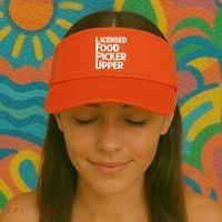 Licensed Food Picker Upper Visor thumb 2