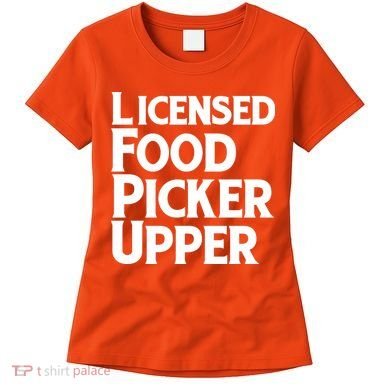 Licensed Food Picker Upper Women's T-Shirt