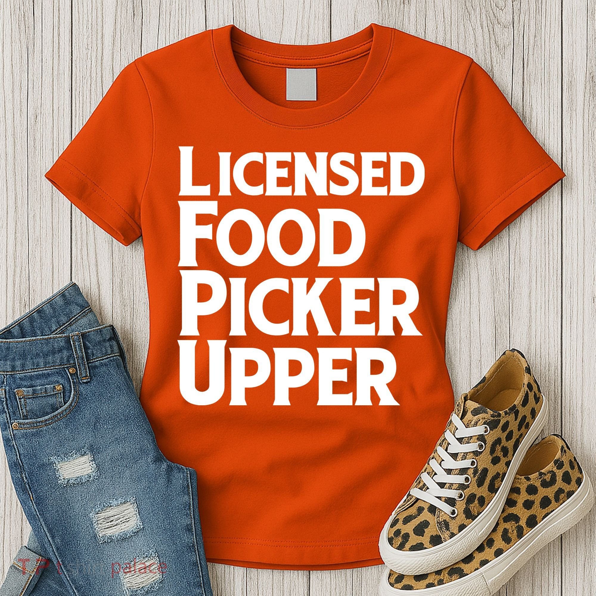 Licensed Food Picker Upper Women's T-Shirt