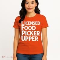 Licensed Food Picker Upper Women's T-Shirt thumb 4