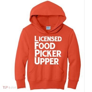 Licensed Food Picker Upper Kids Hoodie