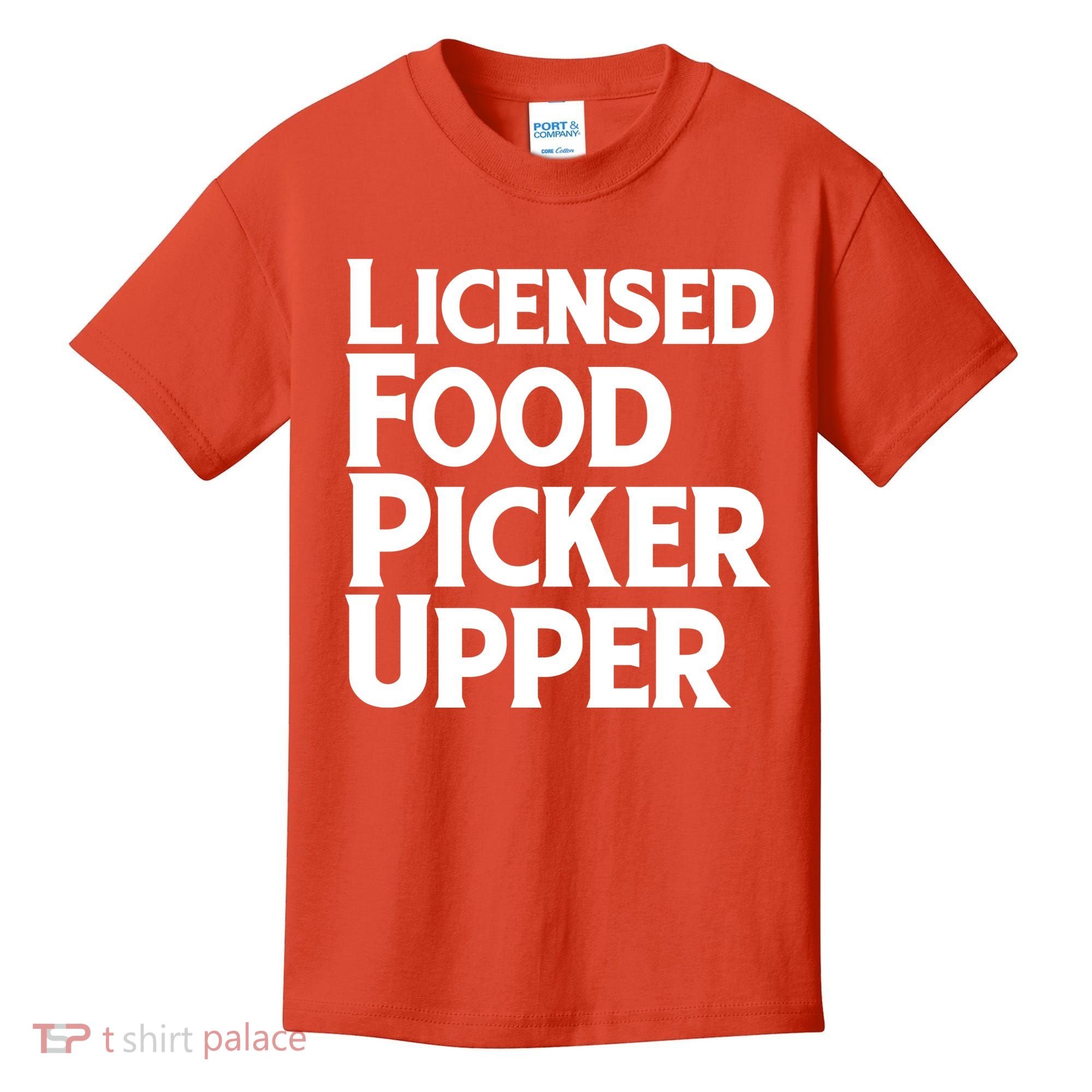 Licensed Food Picker Upper Kids T-Shirt