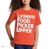 Licensed Food Picker Upper Kids T-Shirt thumb 2