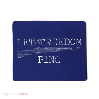 Let Freedom Ping Premium Mousepad