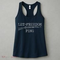 Let Freedom Ping Premium Women's Tank Top thumb 3