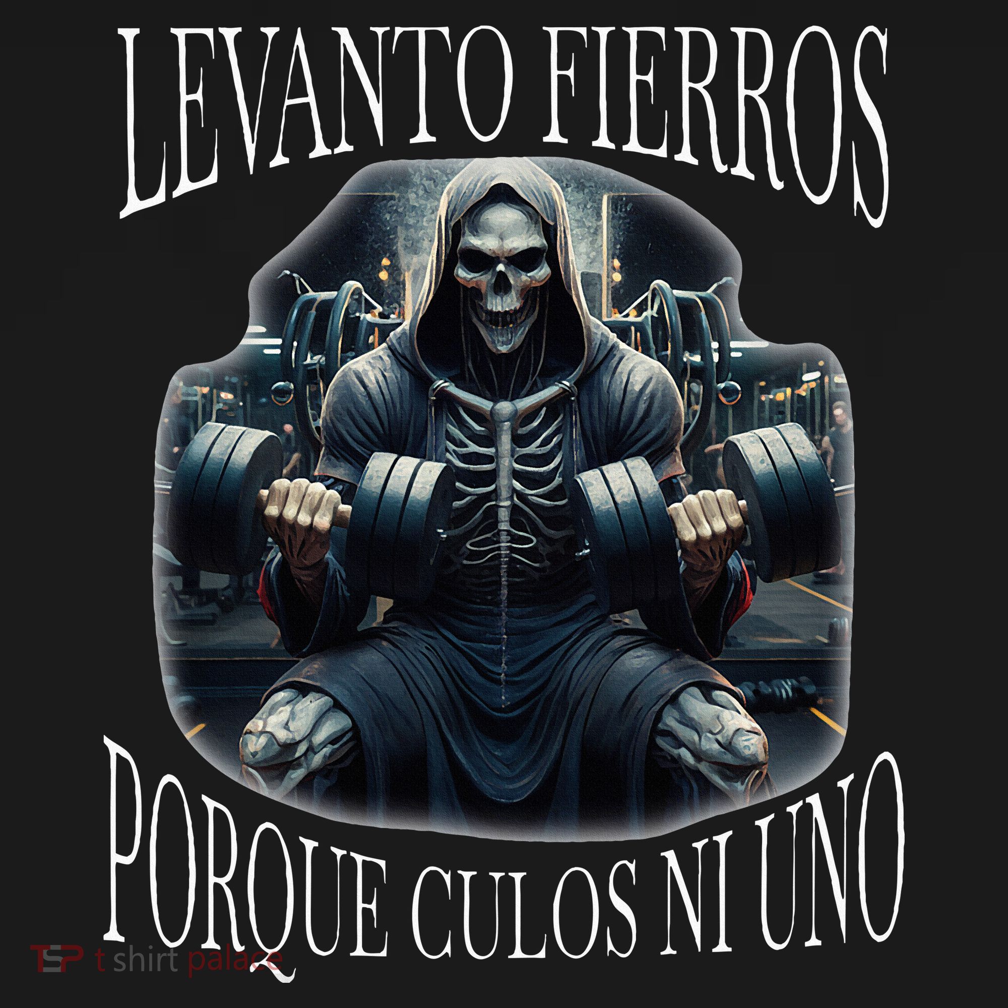 Levanto Fierros Porque Calacas Chidas Gym Women's Hoodie