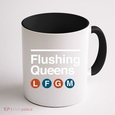 LFGM Flushing Queens Coffee Mug back