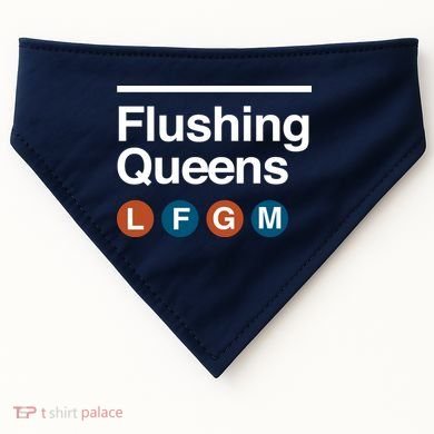 LFGM Flushing Queens USA-Made Doggie Bandana