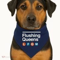LFGM Flushing Queens USA-Made Doggie Bandana thumb 1