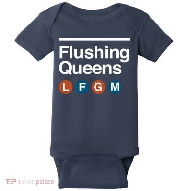 LFGM Flushing Queens Baby Bodysuit