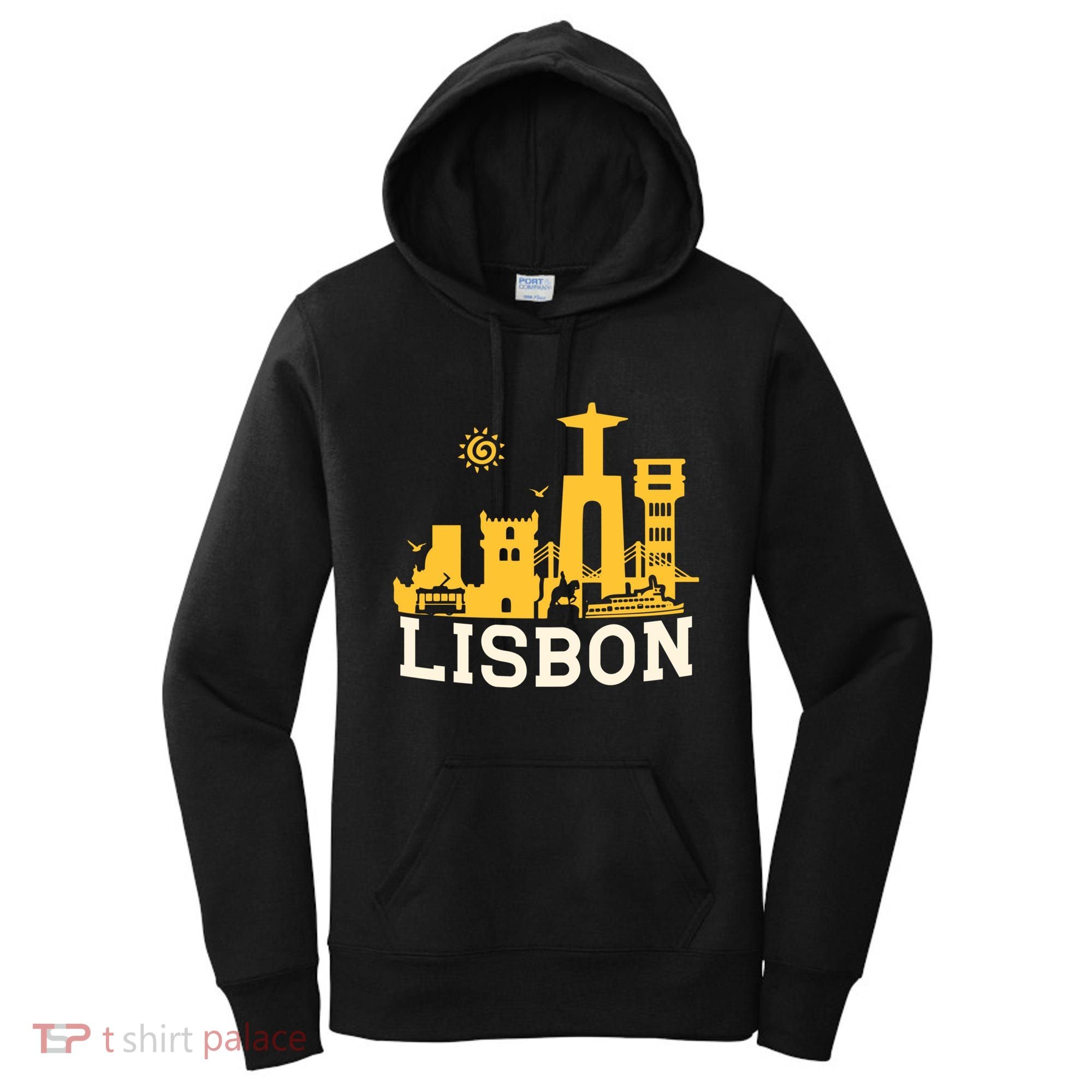 Lisbon Fish Restaurant Portugal Lisboa Portuguese Mom Gift Women's Hoodie