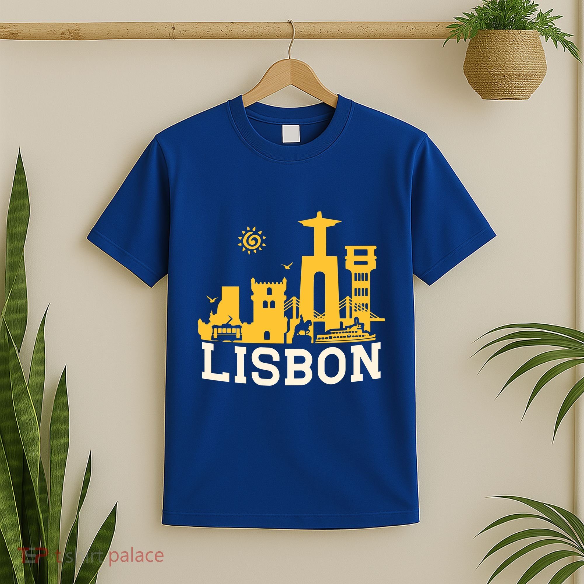 Lisbon Fish Restaurant Portugal Lisboa Portuguese Mom Gift T-Shirt