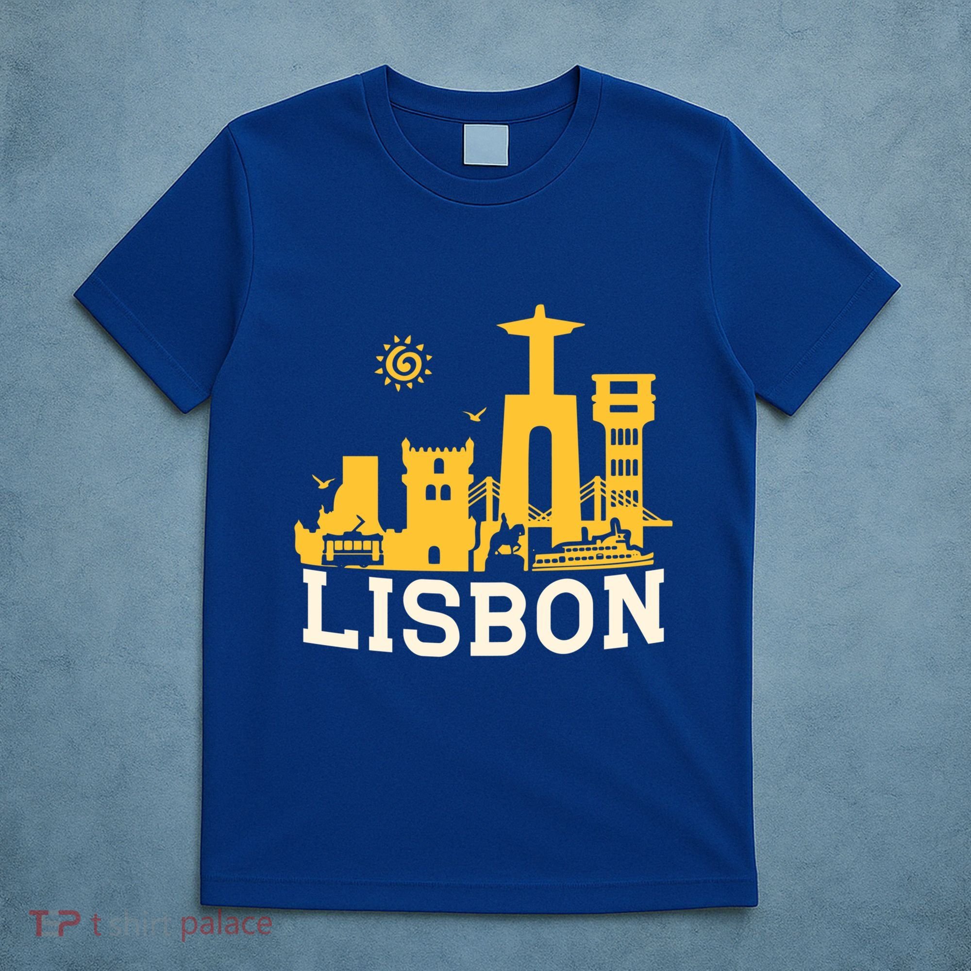 Lisbon Fish Restaurant Portugal Lisboa Portuguese Mom Gift T-Shirt