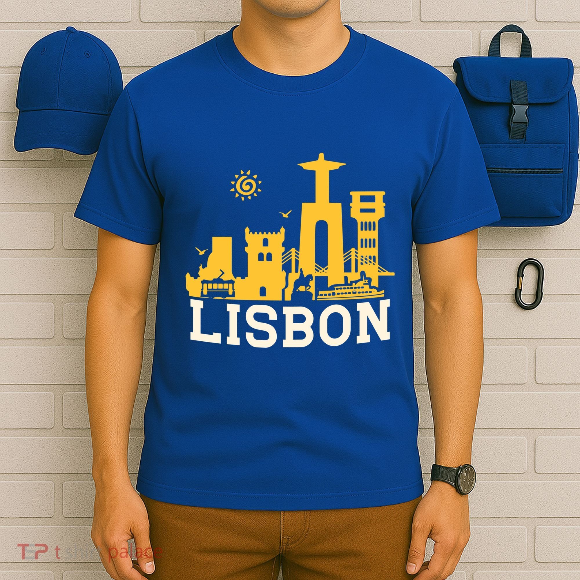 Lisbon Fish Restaurant Portugal Lisboa Portuguese Mom Gift T-Shirt