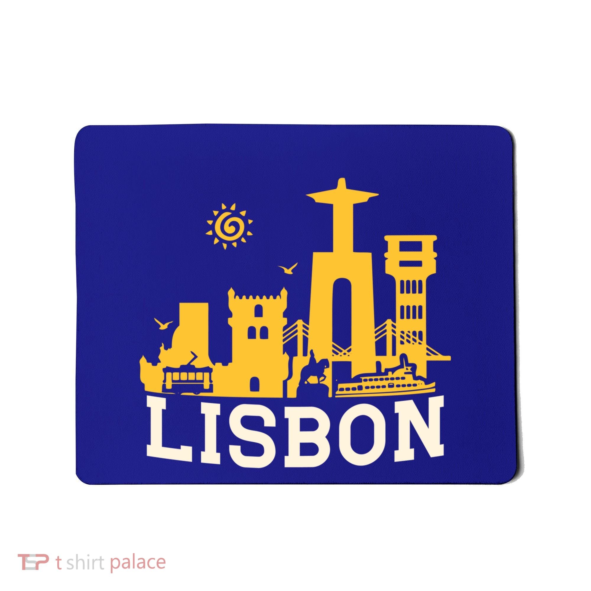 Lisbon Fish Restaurant Portugal Lisboa Portuguese Mom Gift Mousepad