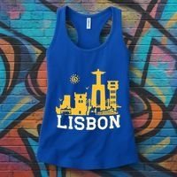 Lisbon Fish Restaurant Portugal Lisboa Portuguese Mom Gift Women's Tank Top thumb 3