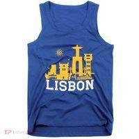 Lisbon Fish Restaurant Portugal Lisboa Portuguese Mom Gift Tank Top thumb 0