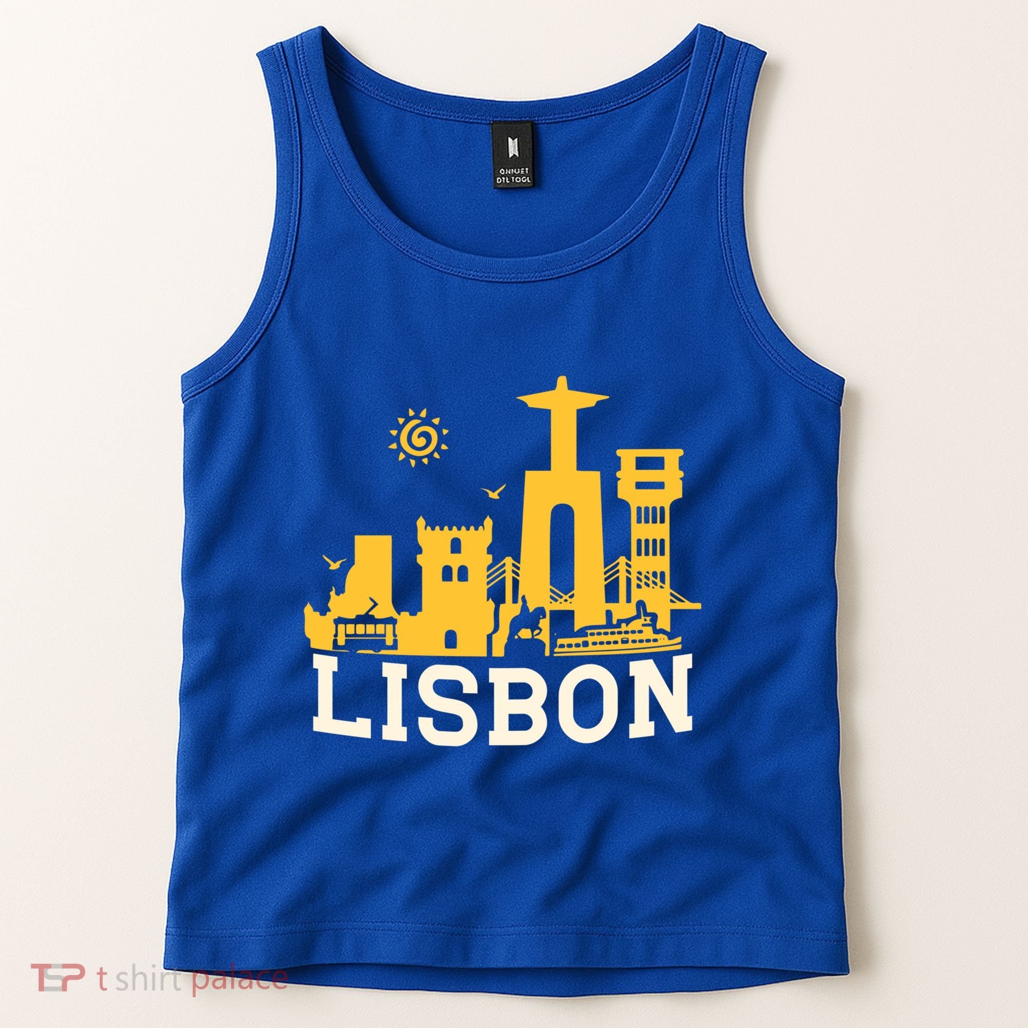 Lisbon Fish Restaurant Portugal Lisboa Portuguese Mom Gift Tank Top