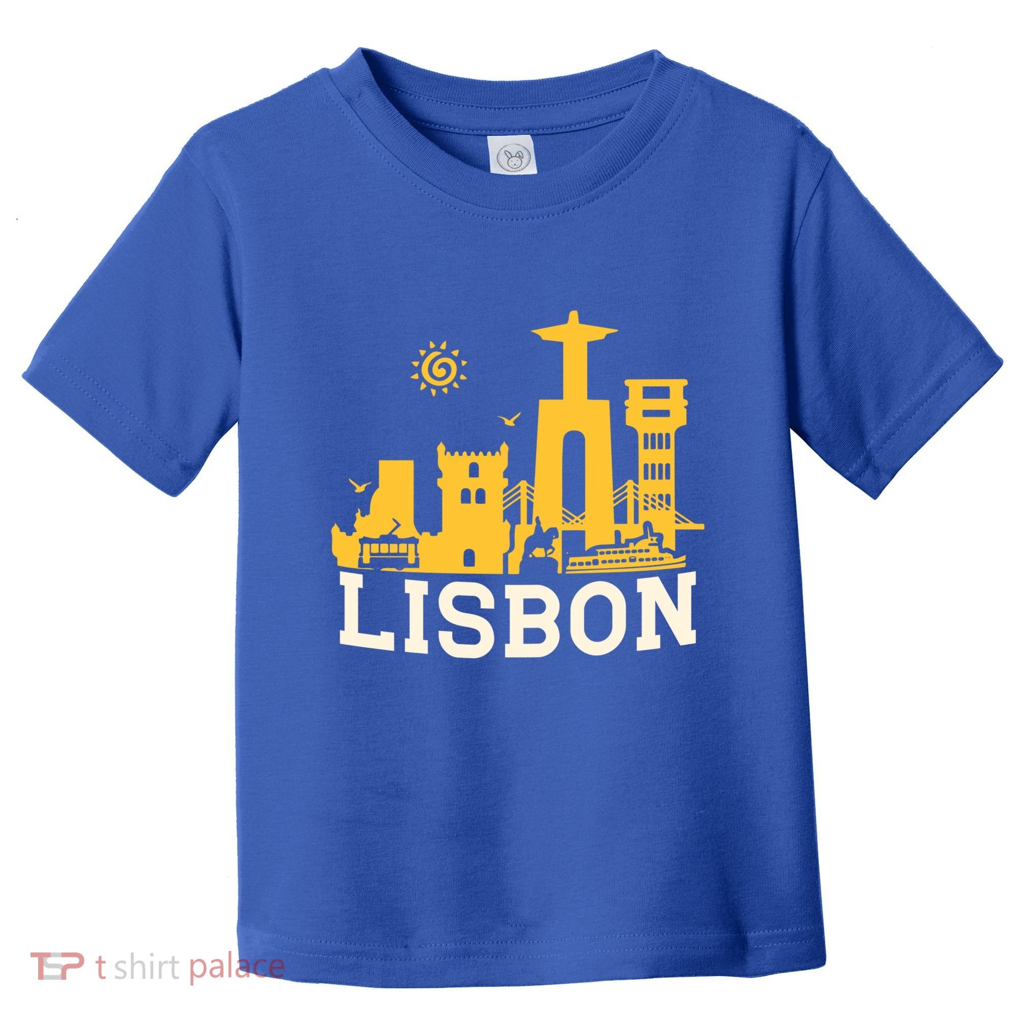 Lisbon Fish Restaurant Portugal Lisboa Portuguese Mom Gift Toddler T-Shirt