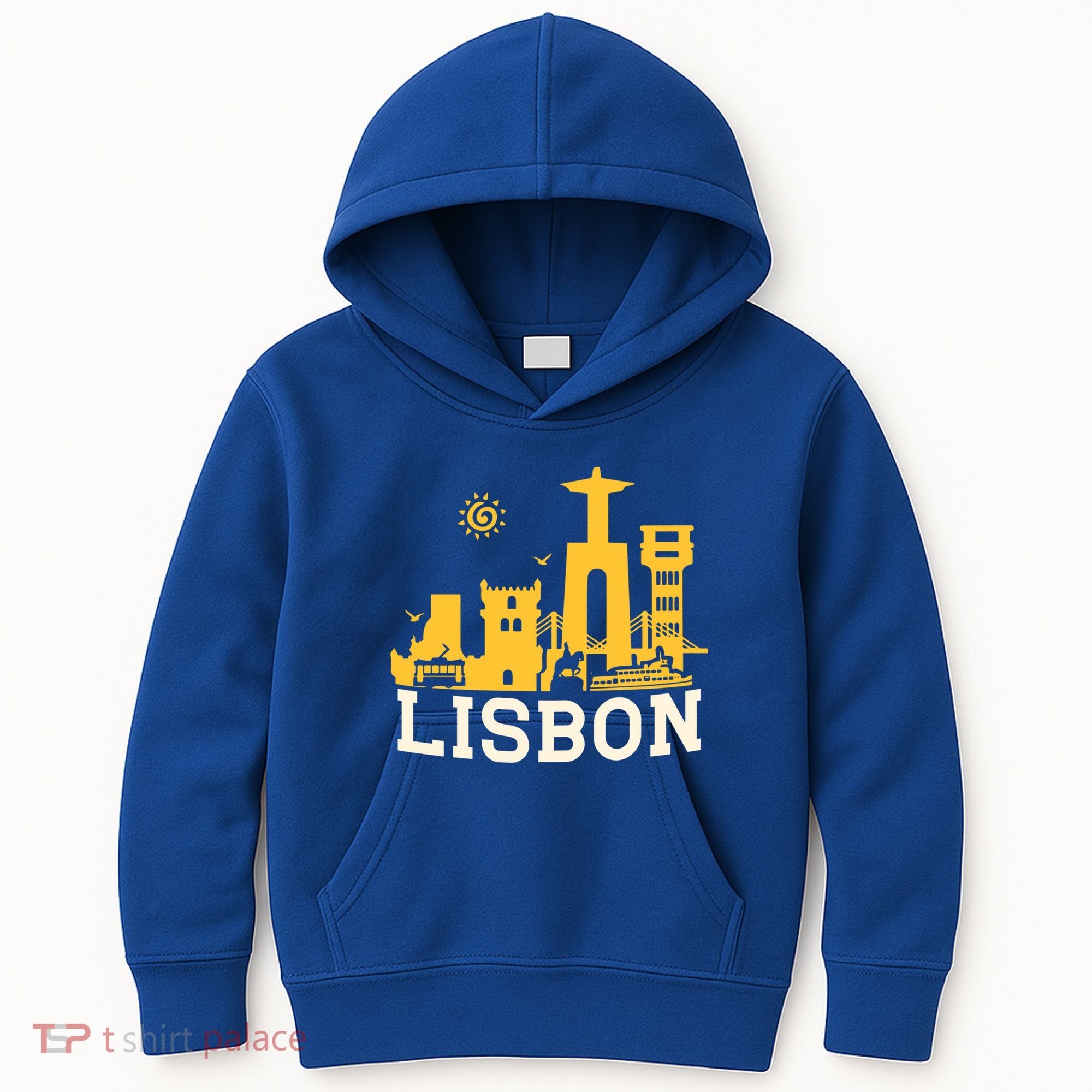 Lisbon Fish Restaurant Portugal Lisboa Portuguese Mom Gift Kids Hoodie