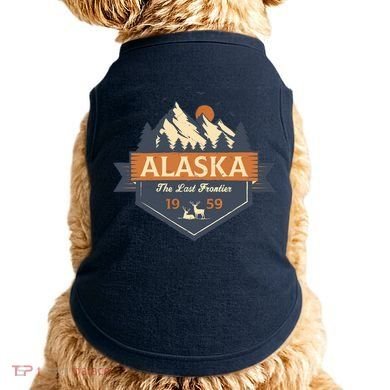 Last Frontier Retro Alaska Doggie Tank