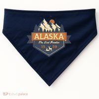 Last Frontier Retro Alaska USA-Made Doggie Bandana thumb 0