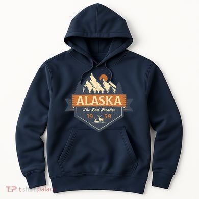Last Frontier Retro Alaska Hoodie