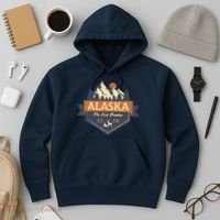 Last Frontier Retro Alaska Hoodie thumb 3