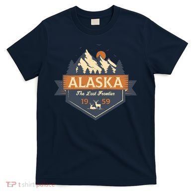 Last Frontier Retro Alaska T-Shirt