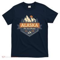 Last Frontier Retro Alaska T-Shirt thumb 0
