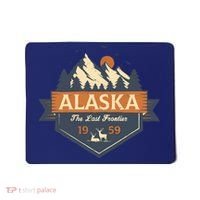 Last Frontier Retro Alaska Mousepad thumb 0