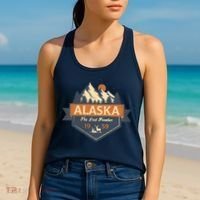 Last Frontier Retro Alaska Women's Tank Top thumb 2
