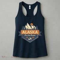 Last Frontier Retro Alaska Women's Tank Top thumb 3