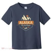 Last Frontier Retro Alaska Toddler T-Shirt thumb 0