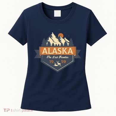 Last Frontier Retro Alaska Women's T-Shirt