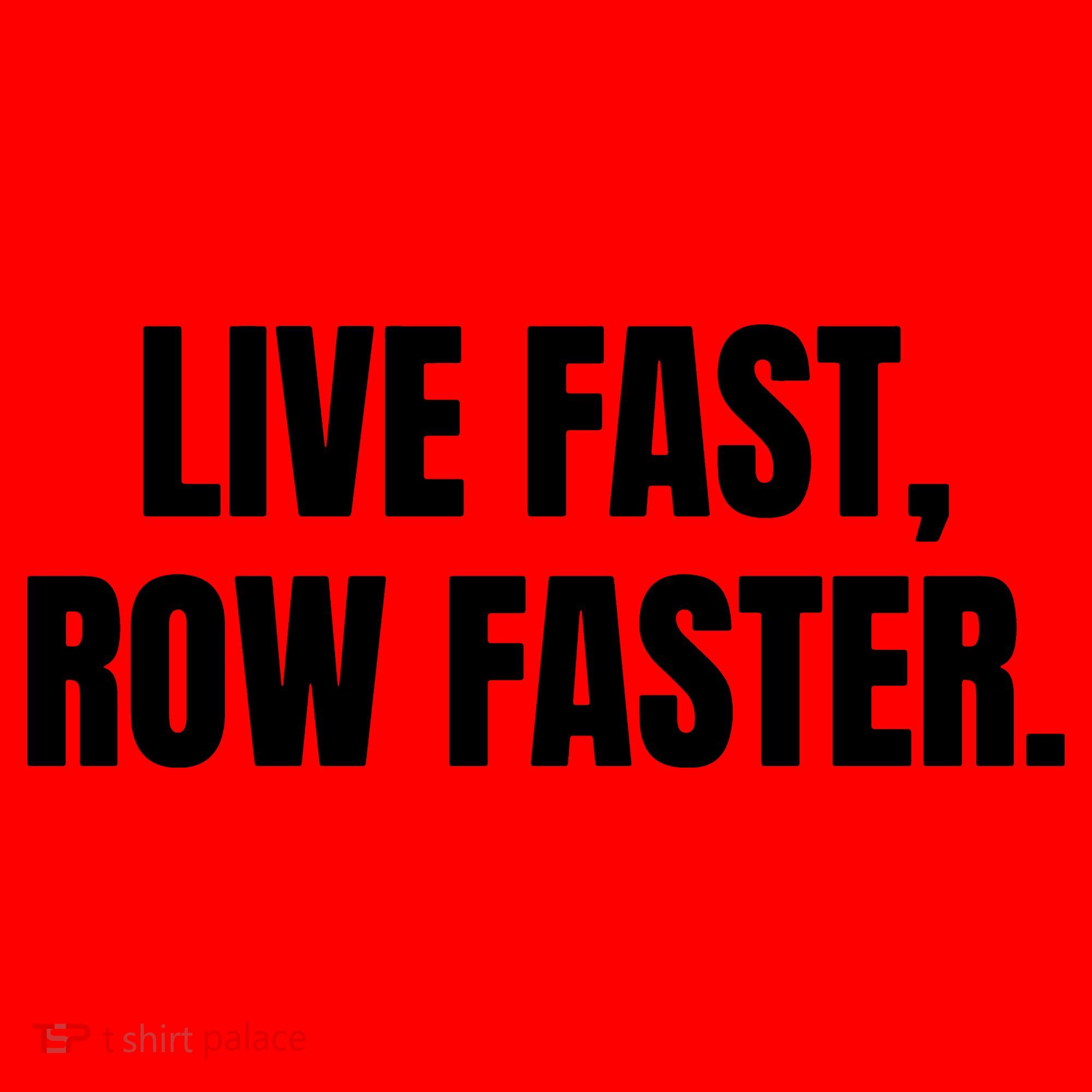 Live Fast, Row Faster Rowing Crew Team Santa Hat