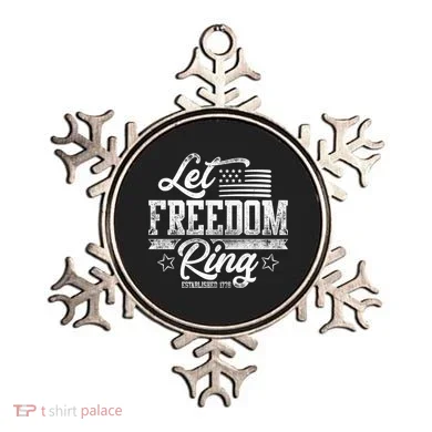 Let Freedom Ring Established 1776 Ornament