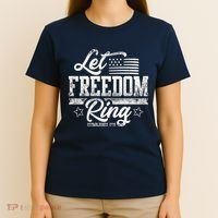 Let Freedom Ring Established 1776 T-Shirt thumb 4