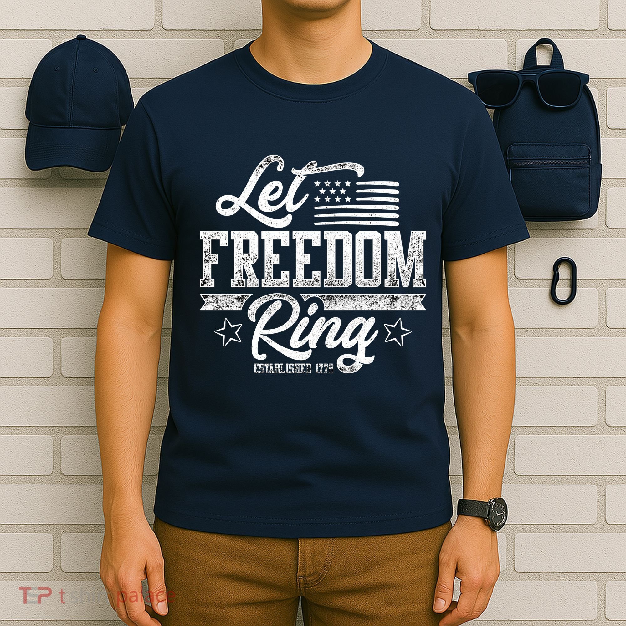 Let Freedom Ring Established 1776 T-Shirt